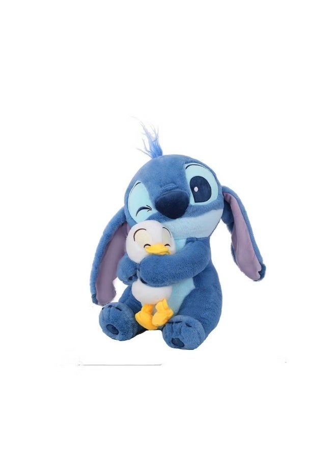 Stitch Plush Toy, Stitch Stuffed Animal Plush Dolls, With Duck, 30cm, - Image 5